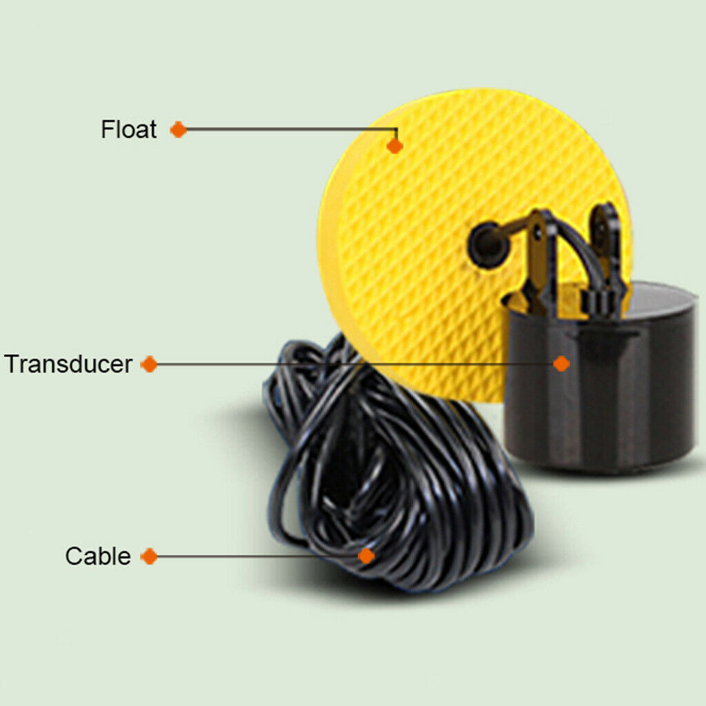 100M/328ft LCD Wired Fish Finder Sonar  Sounders Fishfinder