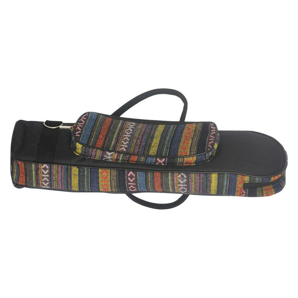 Ethnic Style Trumpet Bag Soft Carrying Case Oxford Fabric Boho Gig Bag