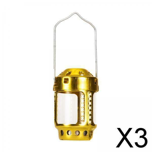 3X Mini Tealight Holder 9x5.6cm Indoor Hanging Lantern Party Ornaments Tent