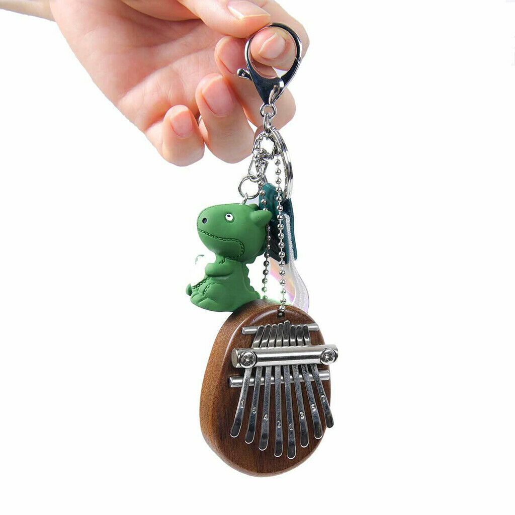 Kalimba Solid Wood 8 Keys Thumb Finger Piano Mbira Musical Instruments Gift