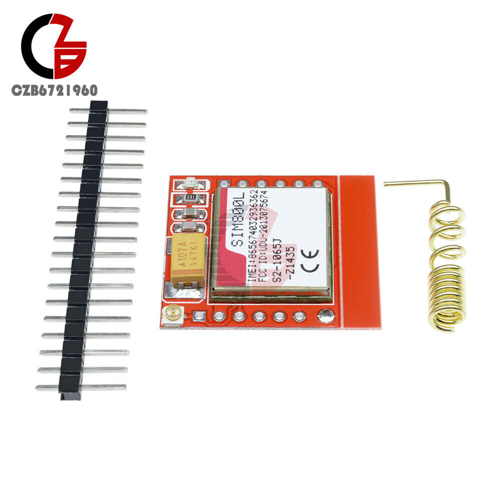 10PCS Smallest SIM800L GPRS GSM Module Card Board Quad-band Onboard TTL Port CZ