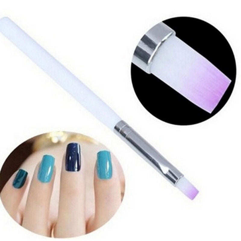 2Pcs/set Acrylic UV Gel Nail Art Design Pen Polish Painting Brush Manicure Tool