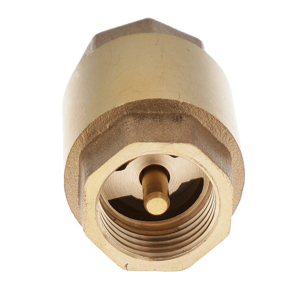 DN15 1/2 inch brass check valve suction valve for water and gas