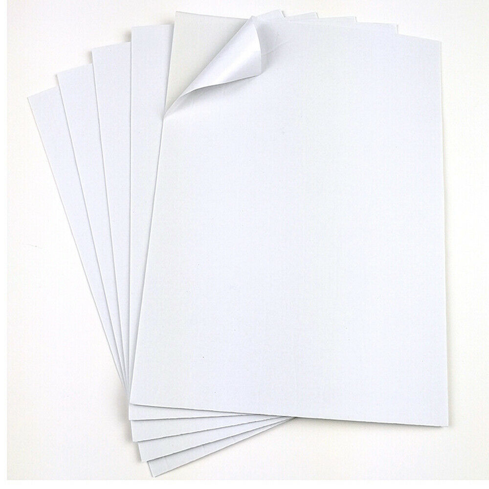10x A4 Double Sided Foam Adhesive Sponge Tape Sheets DIY Handmade Craft Material