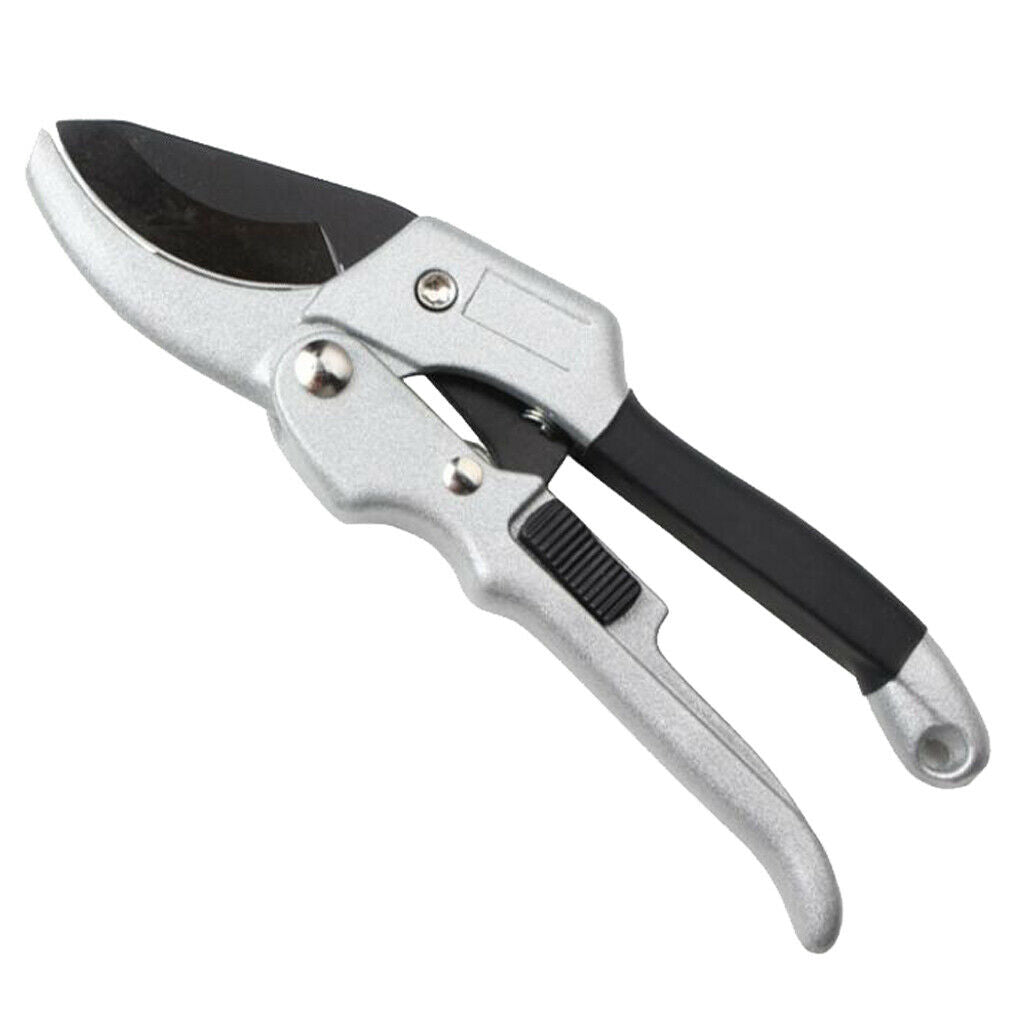 Garden Pruning Shear Curved Plant Scissor Garden Trimmer Labour Saving 200mm