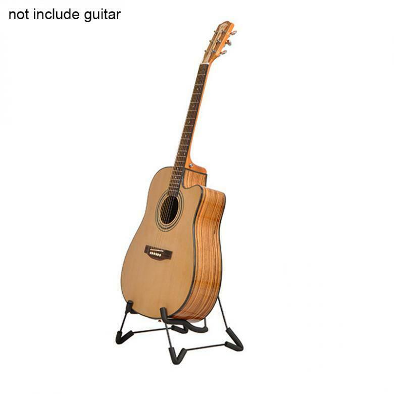 Guitar Stand Aluminum Alloy Folding Concise Style Soft Sponge Steel Frame Holder