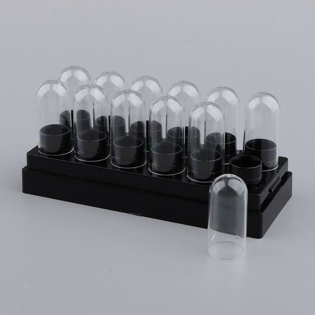 9.3mm DIY Travel Lipsticks Mold Plastic Lip Balm Gloss Containers Tubes 2pcs