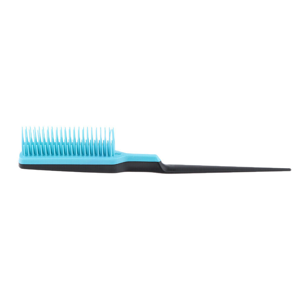 2pcs Soft Plastic Volumizing Brush Hairdressing Barber Styling Hairbrushes