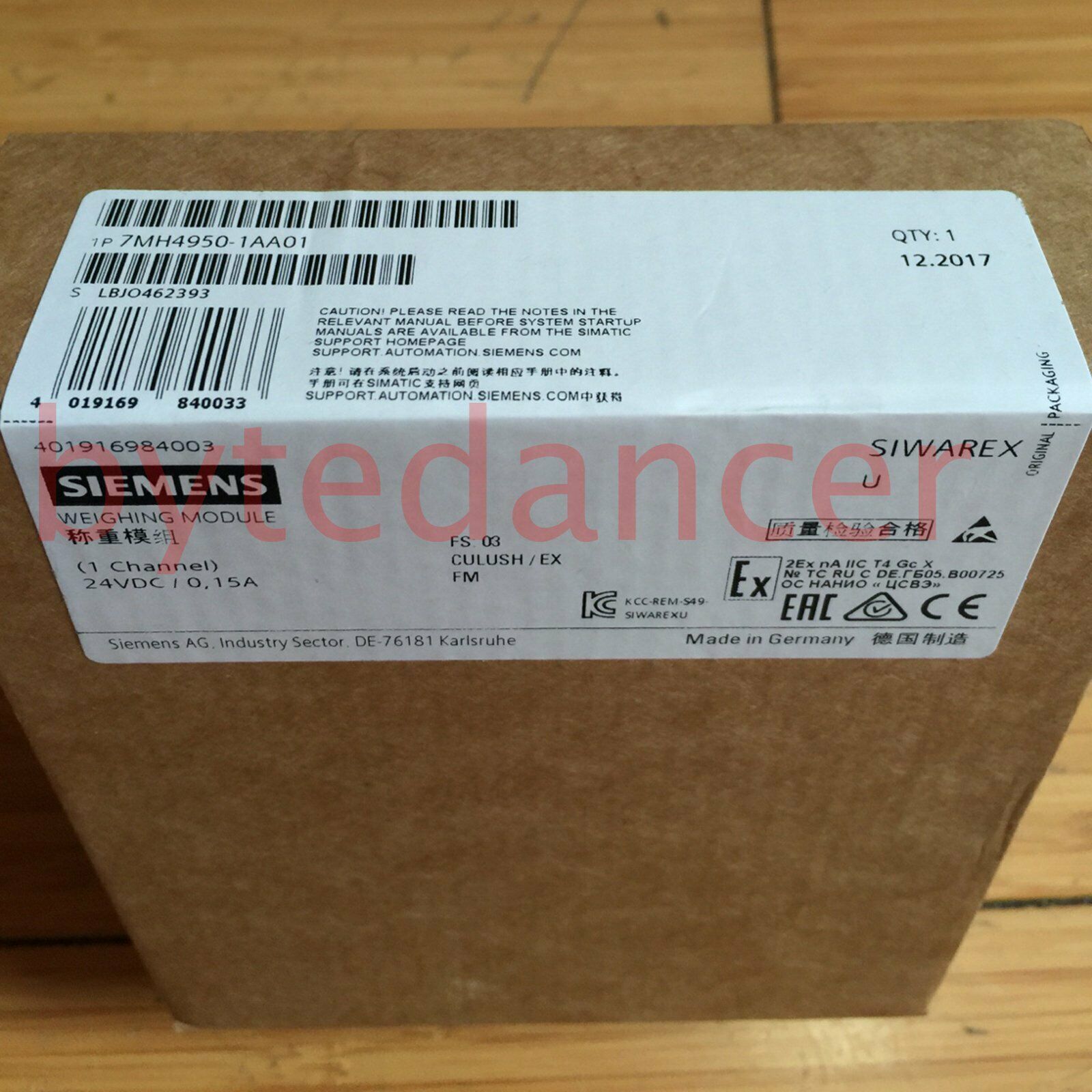 1PC New 7MH4950-1AA01 1 year warranty Fast  SM9T