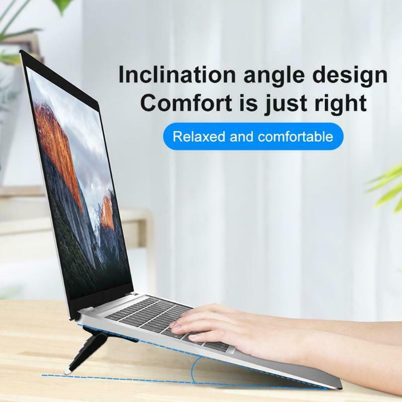Foldable Mini Desktop Stand Creative Folding Lazy Notebook laptop Holder 2PCS