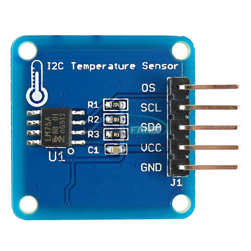 High Accuracy LM75A Module IIC I2C Digital Temperature Sensor Board for Arduino
