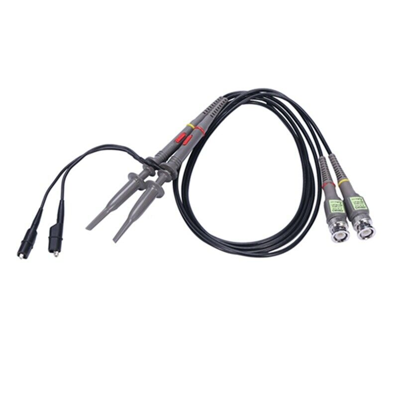 2 Pack P6100 100 MHz Oscilloscope Probe 10:1 and 1:1 Switchable for Rigol AtteI9
