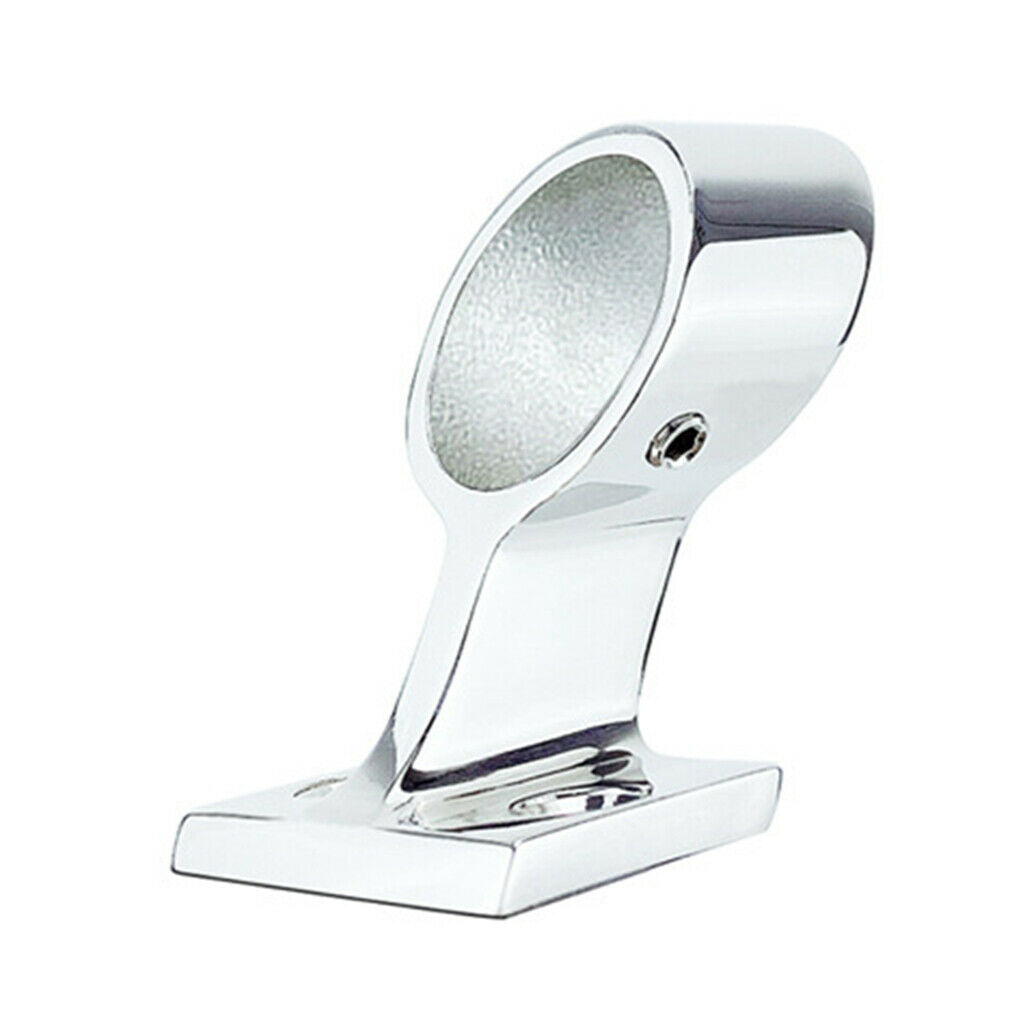 316 Stainless Steel Marine Boat Yacht Hand Rail Fitting Square Base Left End