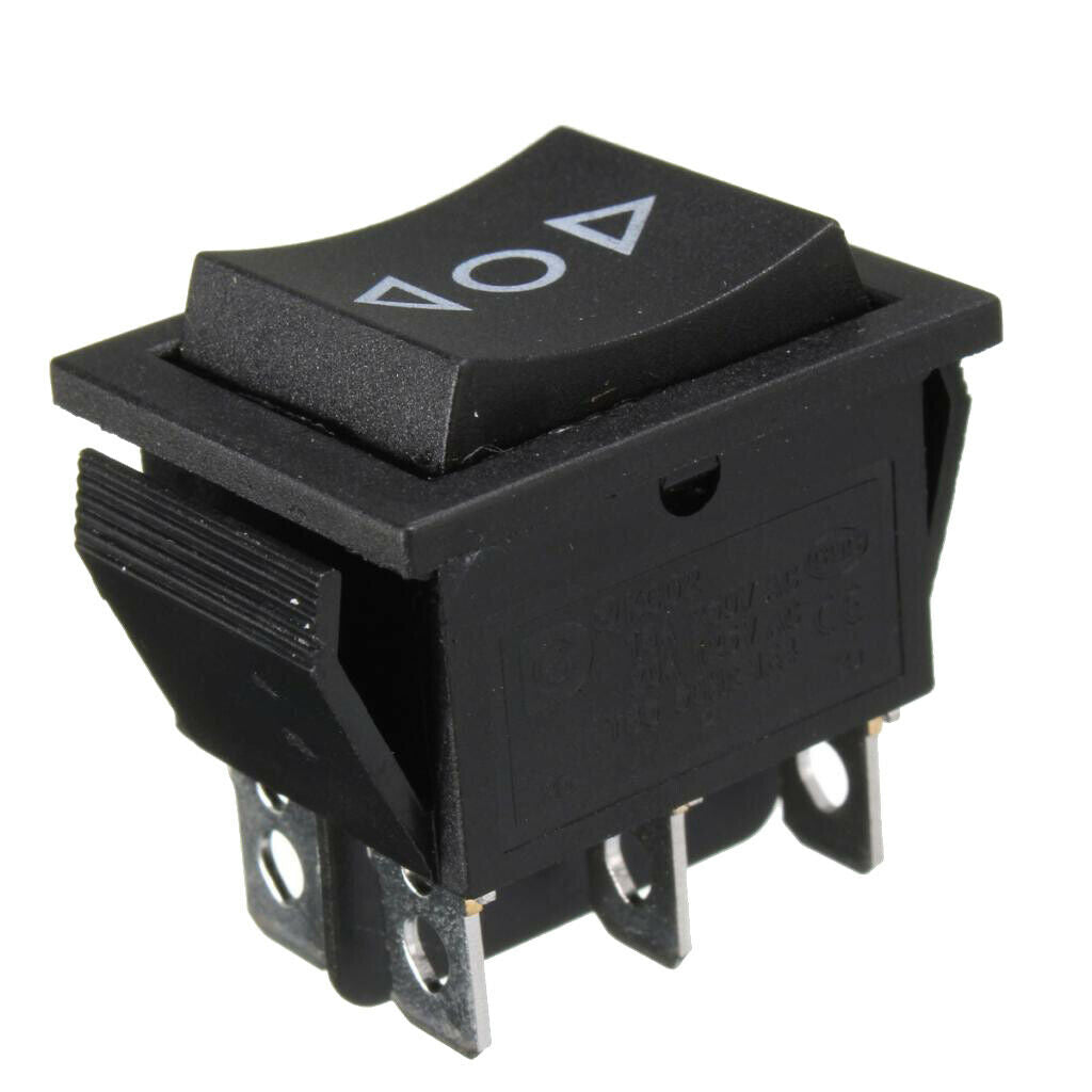 20x 6Pin Car On/Off/On Momentary Power WindowRocker Switch 250V/10A 125V/15A