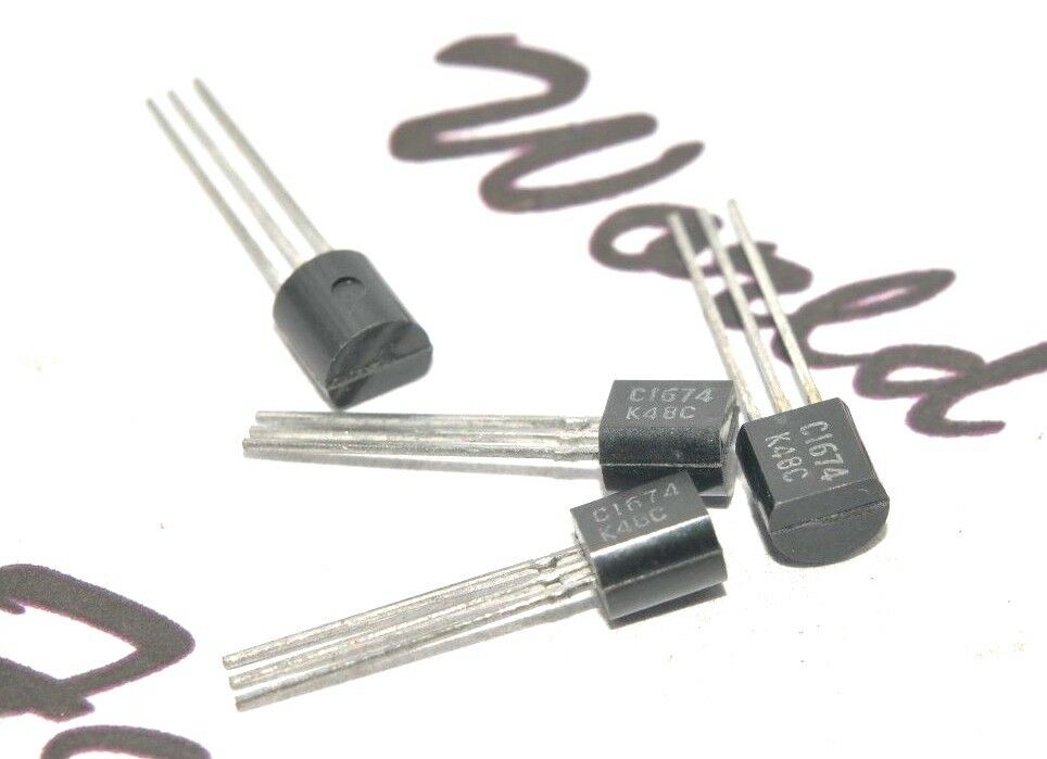 4pcs - 2SC1674 / C1674 Transistor- NOS