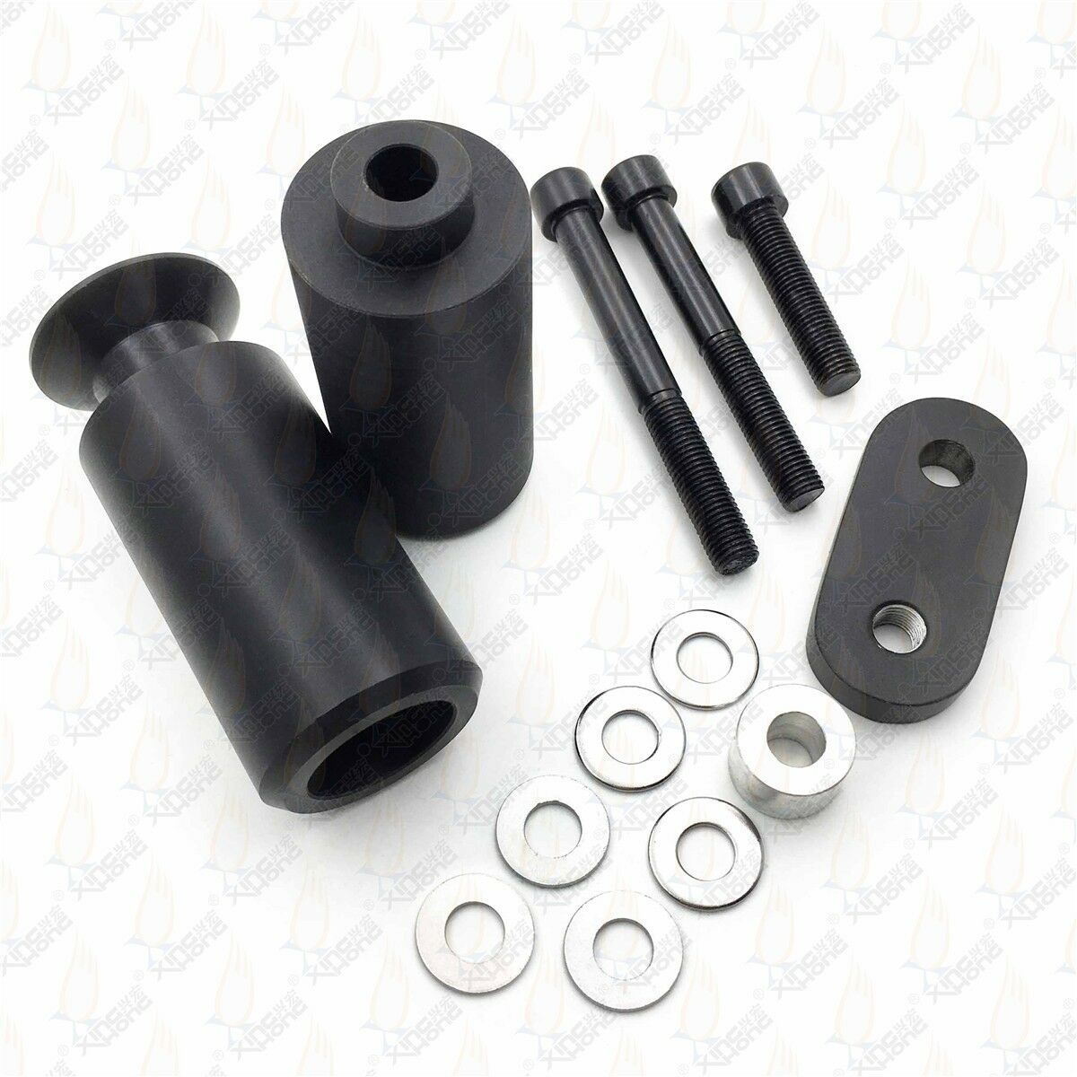 M.Frame Slider Crash Protector For 2006 2007 Yamaha Yzf R6 Yzfr6 Black