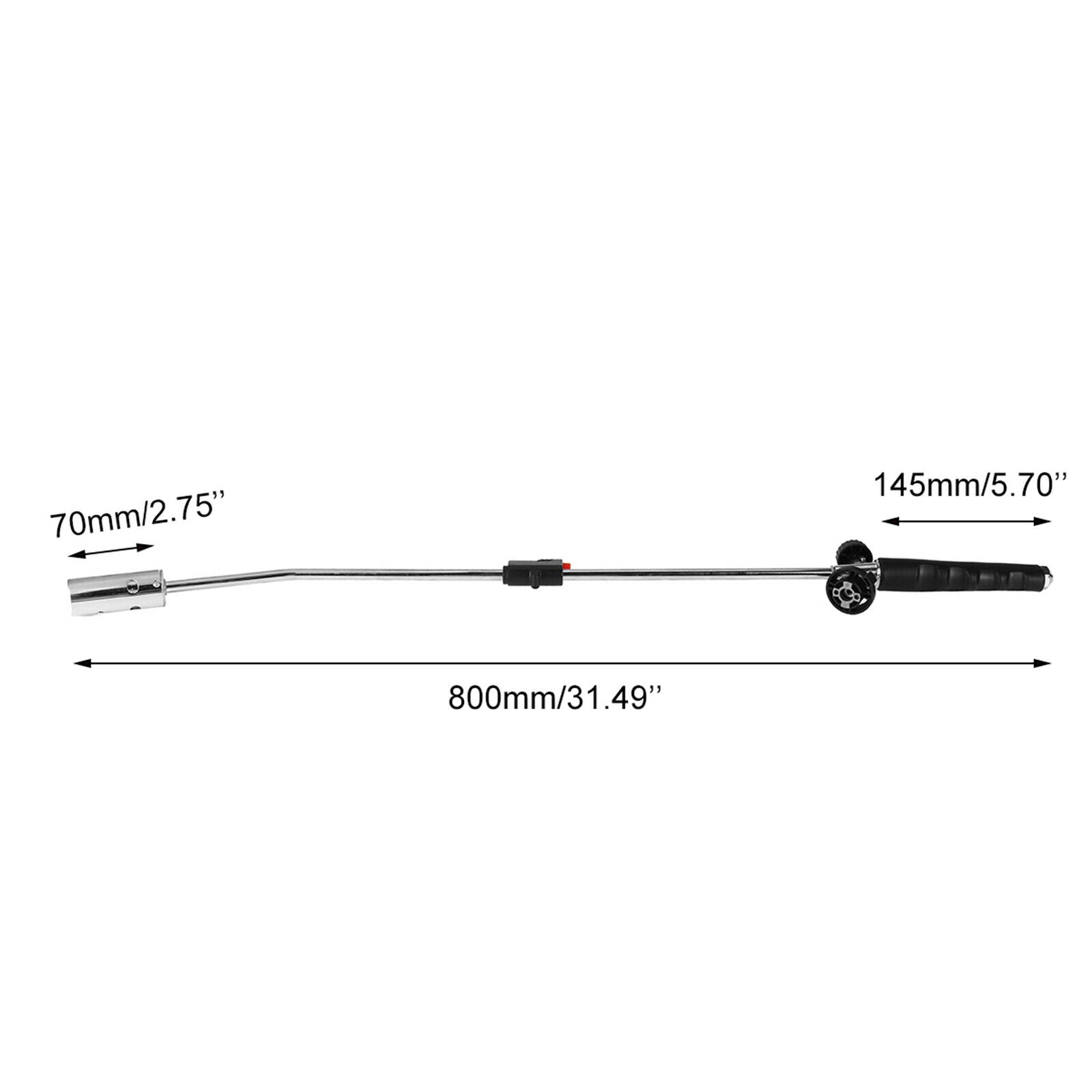Torch Weed Burner Self Igniting for Garden Ice Snow Melter Roofing Street