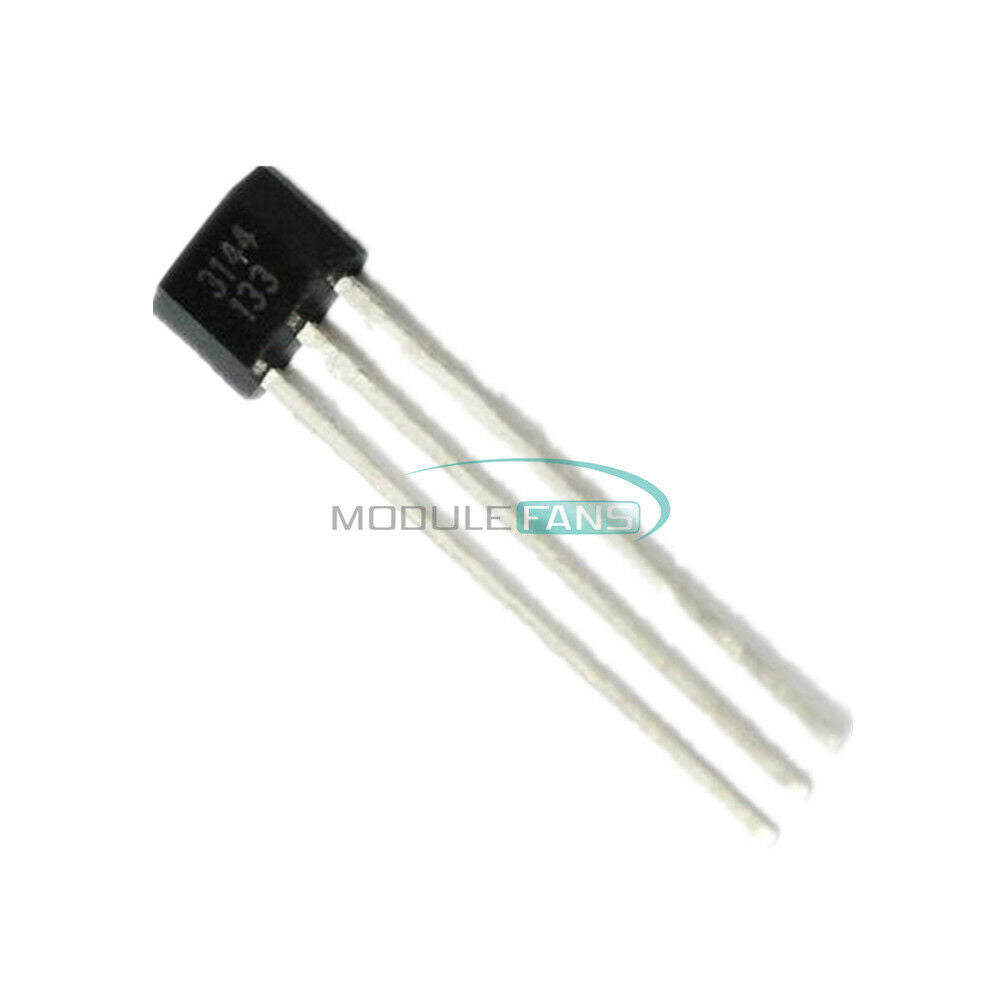 10PCS A3144E A3144 OH3144E Hall Effect Sensor OH3144