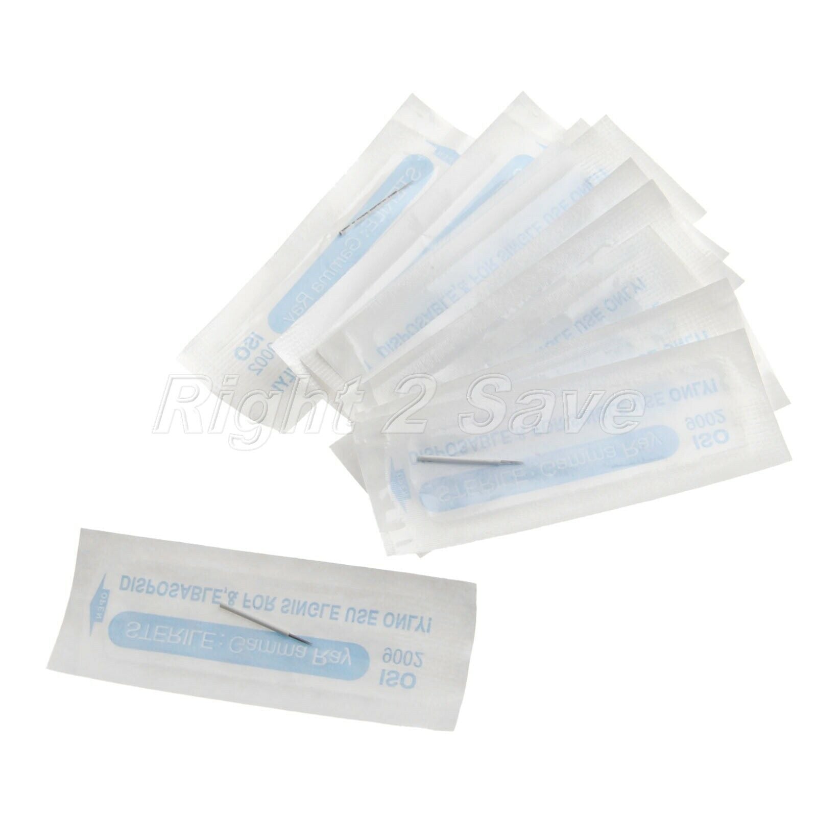 3 Pin Round Fog Eyebrow Needles 10/50Pcs Machine Microblading Manual Tattoo Pen