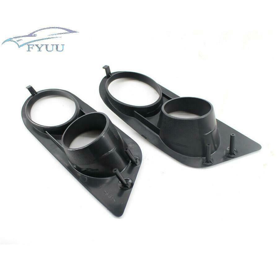2x Front Driver&Passenger Side Bumper Car Fog Light Cover For BMW E46 M3 99-06