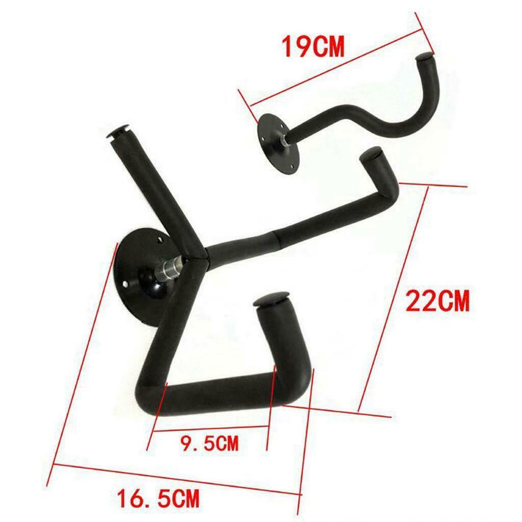 Horizontal Universal Guitar Wall Holder Guitar Violins Ukulele Wall Display,