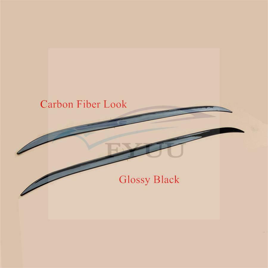 125CM Glossy Black Car-Styling Refit Spoiler Rear Roof Lip Wing Tail Undrilling