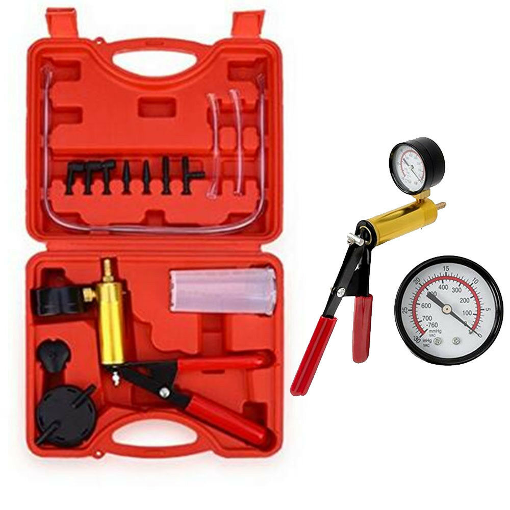 Pull Trigger Brake fluid Bleeder Replacement 0 - 30inHg Vacuum Pump Tester Tool