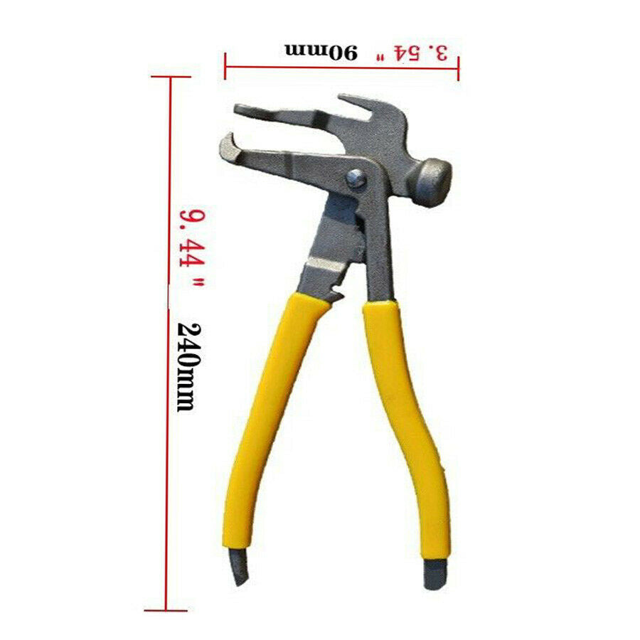 2x Installer Remover Pliers For Wheel Weights Balance Rims Auto Hammer Tire Tool