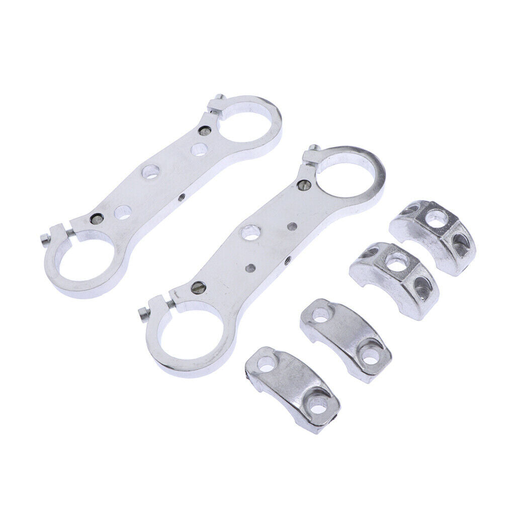 Fork clamp for fork bridge front upper for 49ccm mini dirt bike