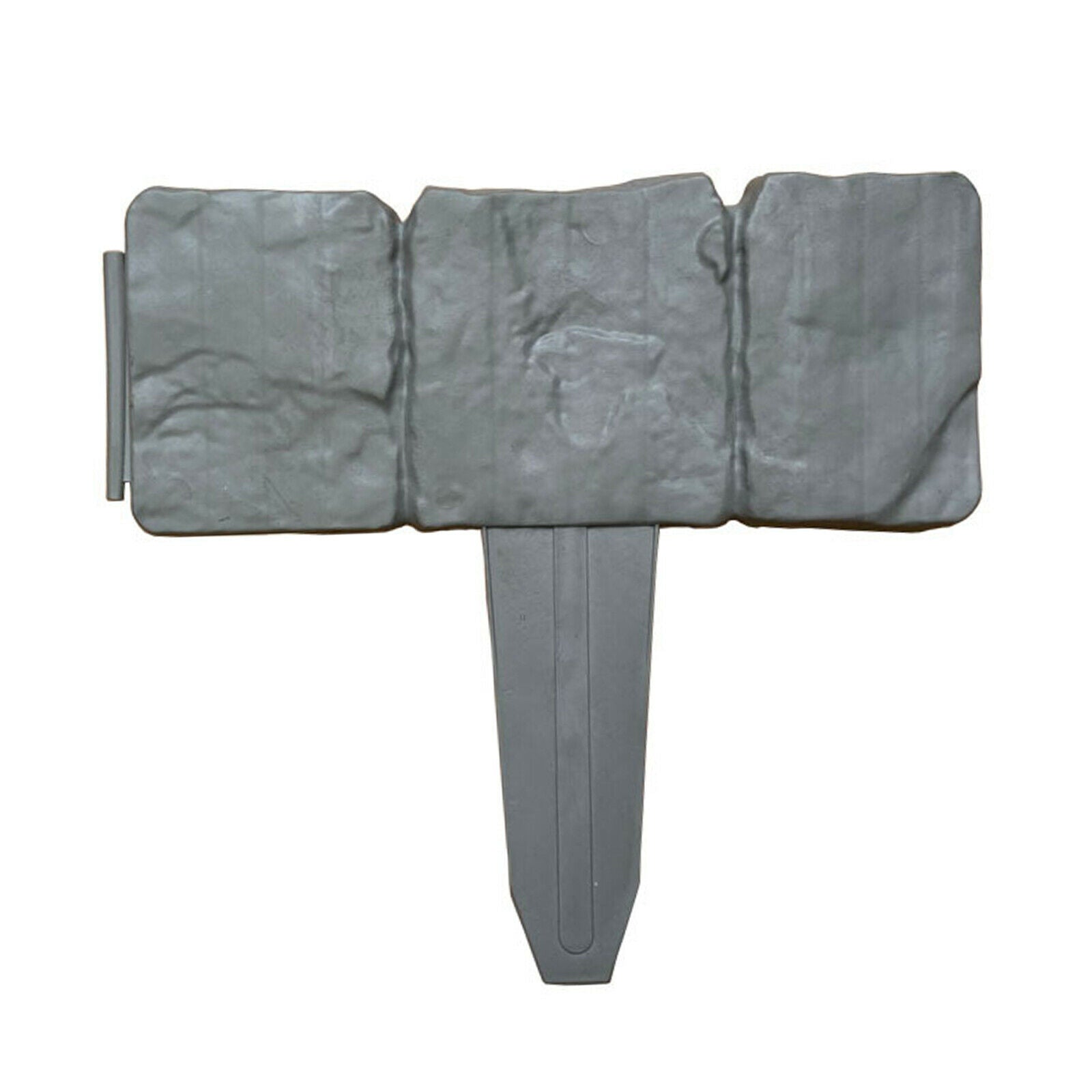 10pcs Flexible Garden Border Decorative Stone Trim 10 Pieces DIY Palisade