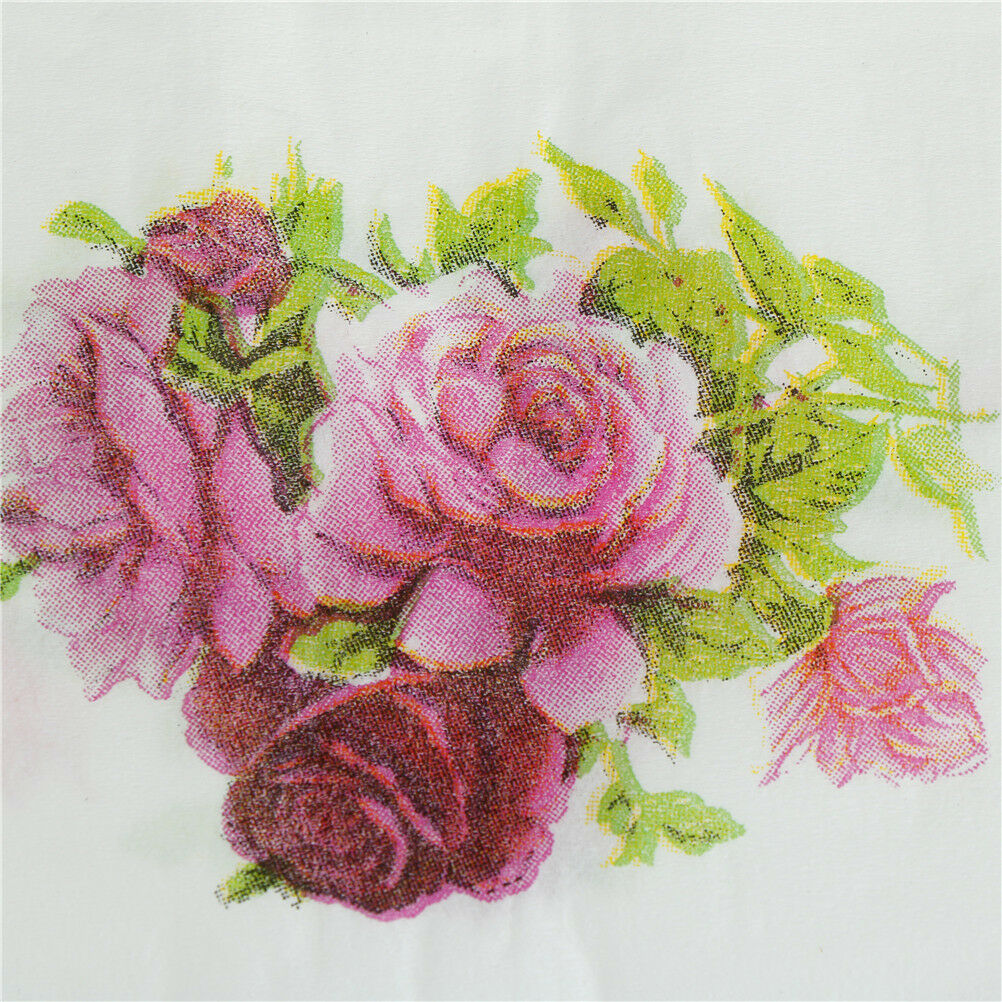 20X flower paper napkin rose party tissue napkins decoupage decoration pa.l8