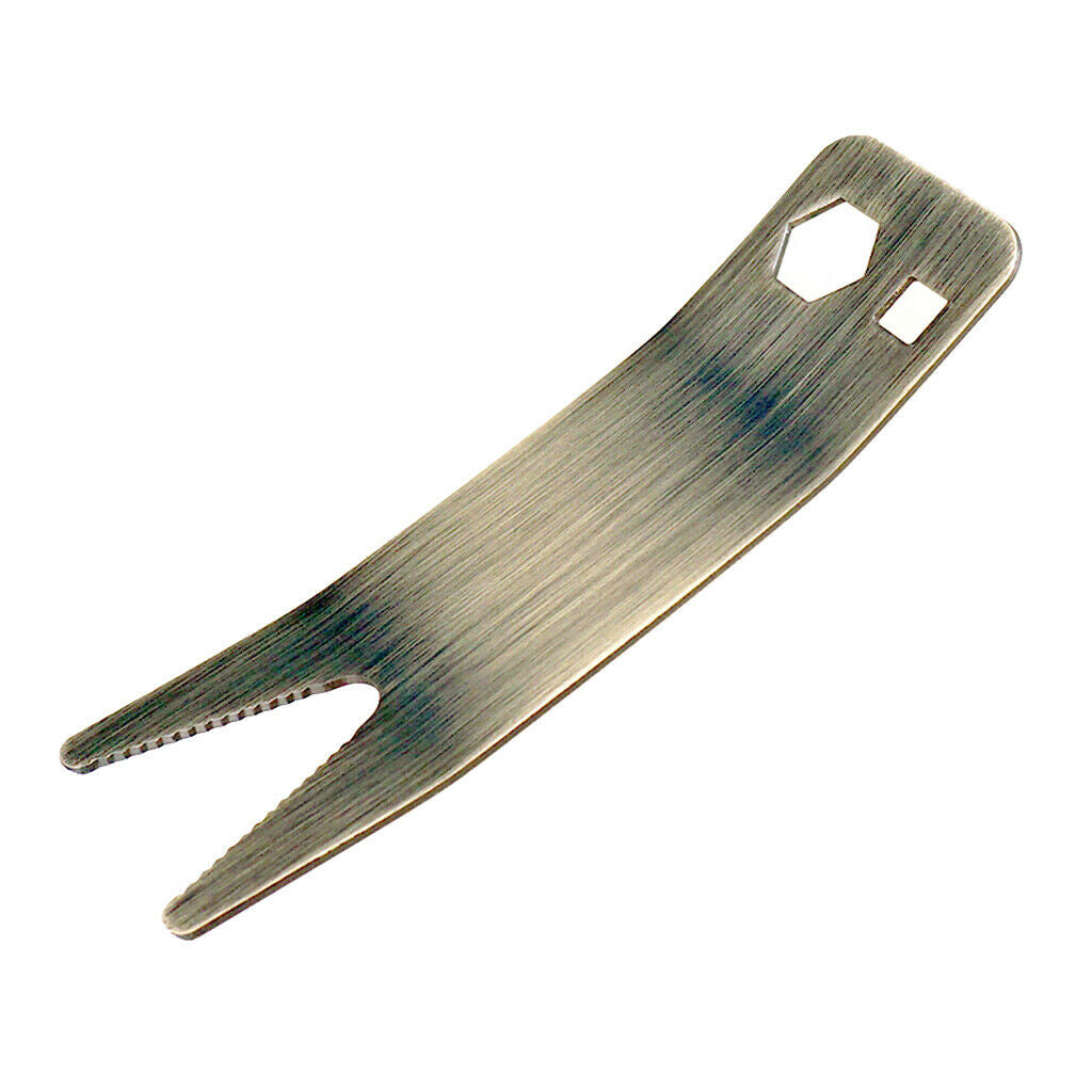 Multi-key bass guitar wrench to tighten the switch jacks
