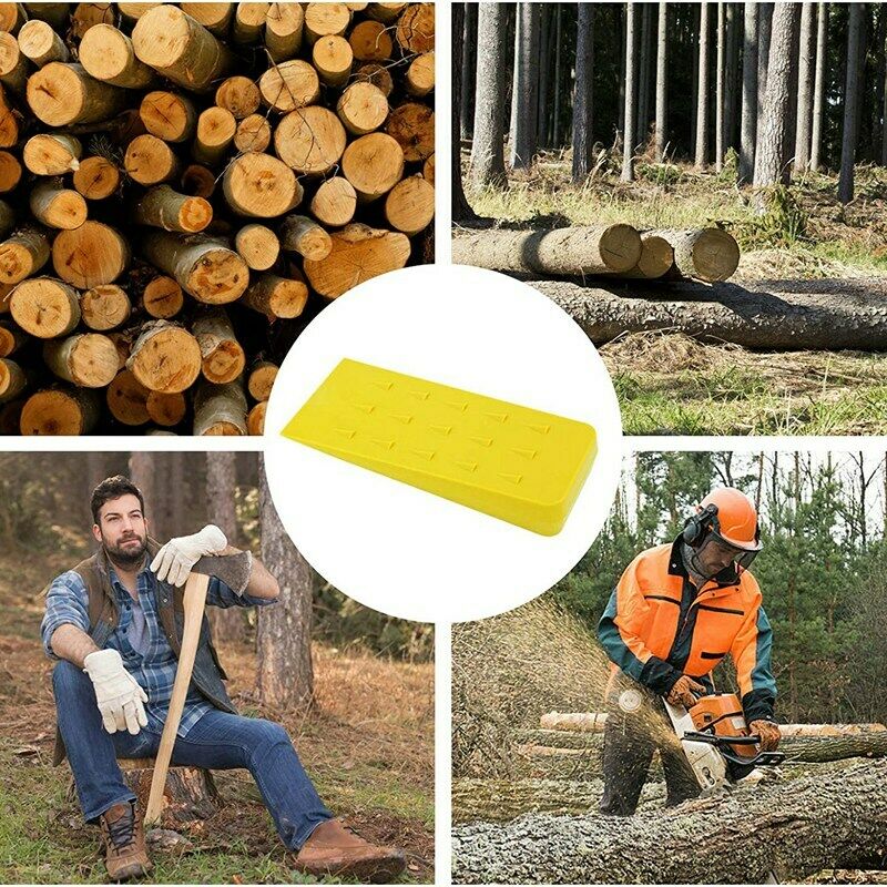6 Pcs Felling Wedges Tree Felling Wedges Chainsaw Loggers Supplies Plastic TreF6
