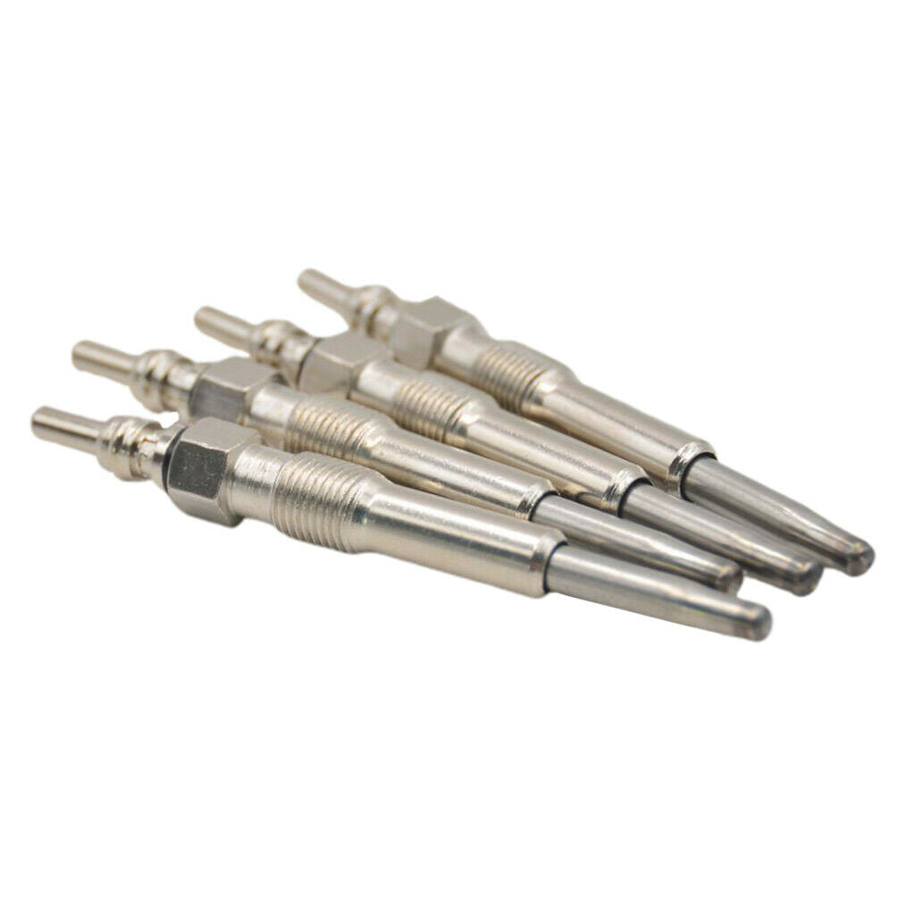 4x Steel Glow Plugs Replacement For Volkswagen OEM#0250202023 Universal