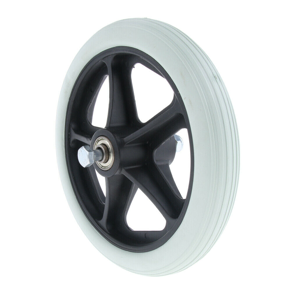 4 Pack Universal Durable 7 Inch Wheels Solid Tires Replacement Scooters