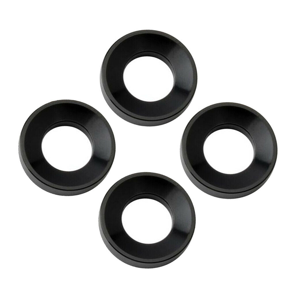 Lots 8 Aluminum Bicycle Disc Brake Bolts Spacer MTB Bike Washers Rings