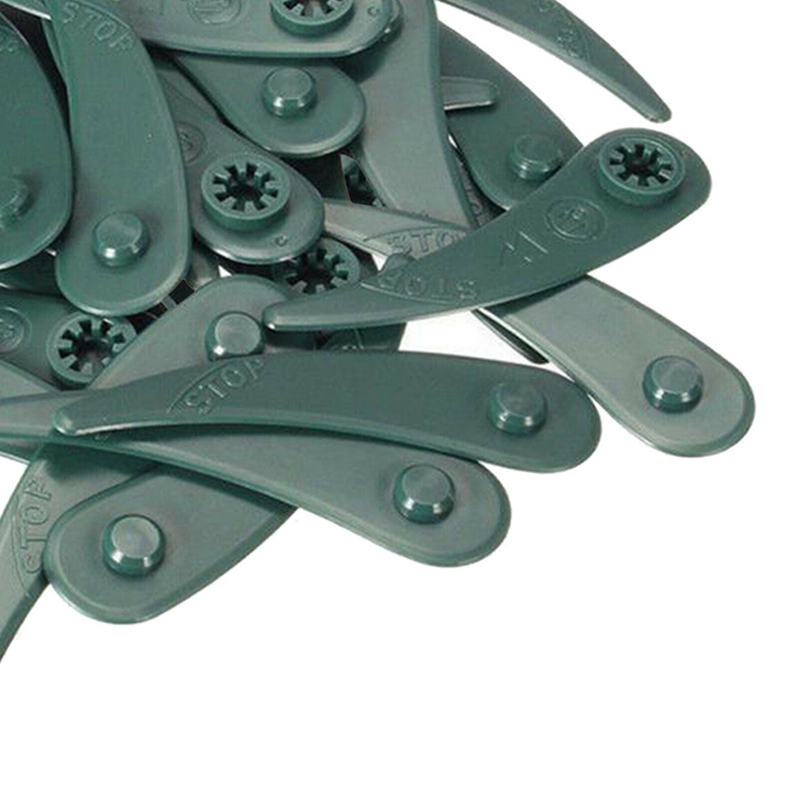 25pcs Trimmer Blades for Bosch Cordless Trimmer Lawn Mower Parts Attachments