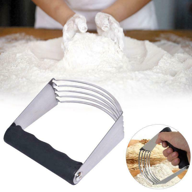 Dough Blender Professional Pastry Cutter with Stainless Steel Blades Baking Tool