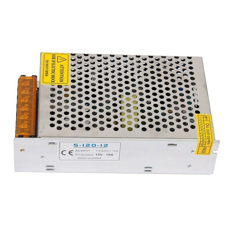DC 12V 10A 120W Switching Power Supply Regulated Transformer / Safety DesignedQ2
