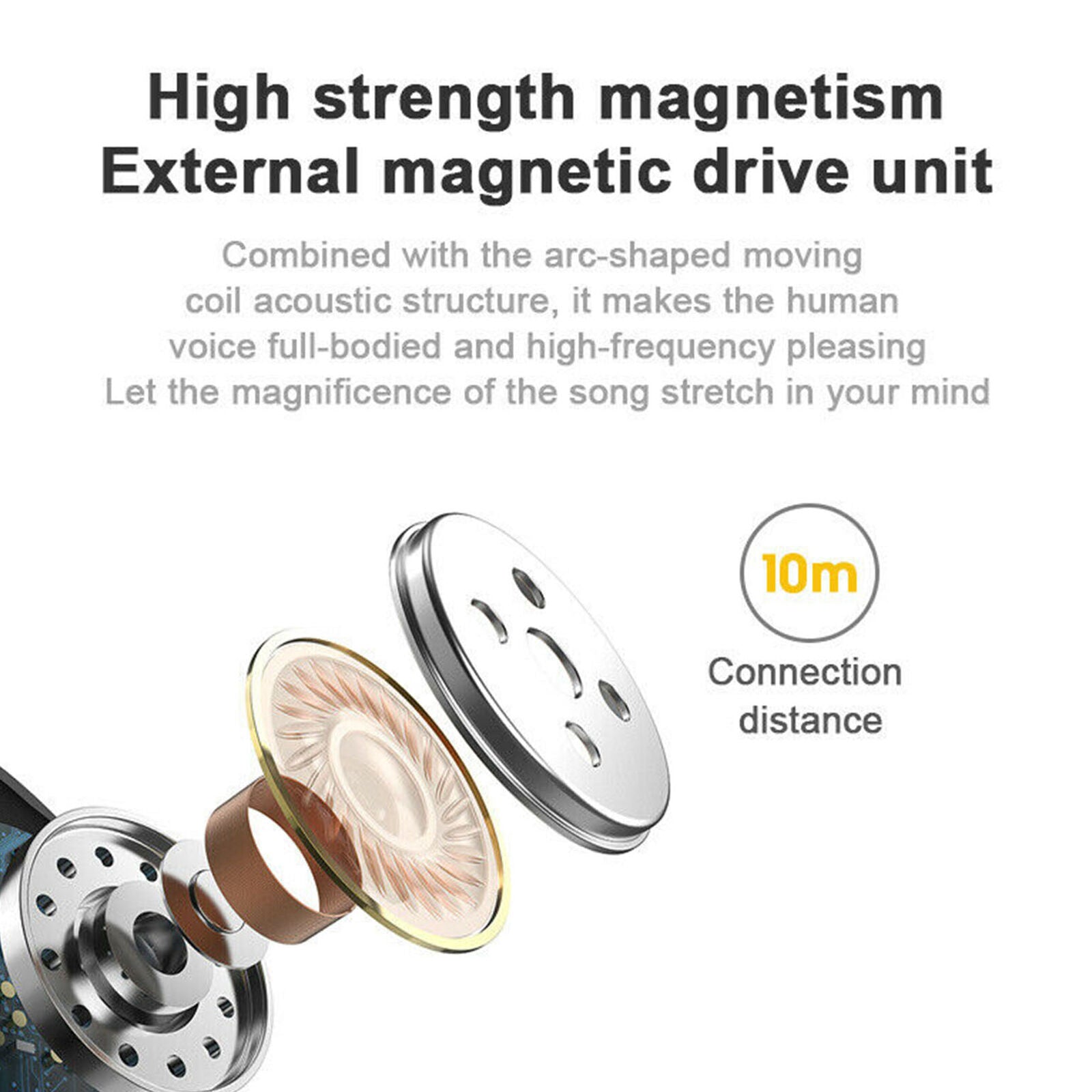 Universal Wireless Bluetooth 5.0 Earphones Headphones Mini Earbuds Headsets