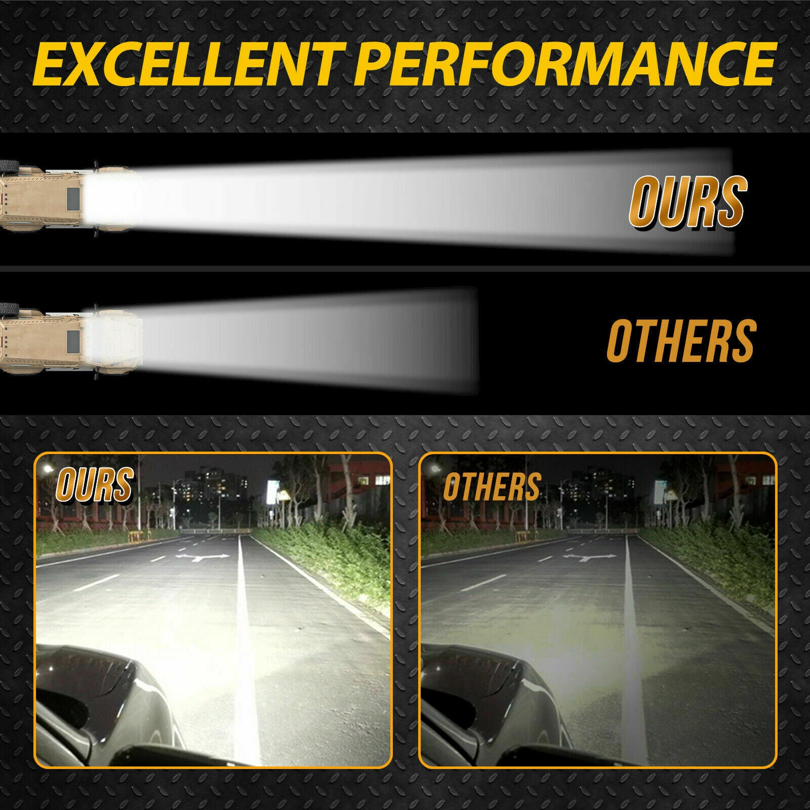 2x 3inch LED Work Light Bar Spot Pods Fog Lamp Offroad Driving Truck SUV ATV 4WD