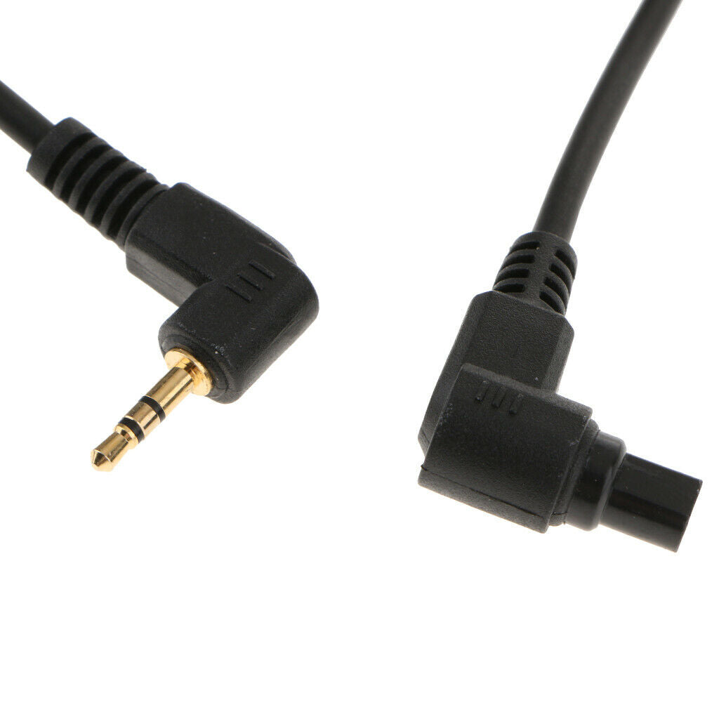 2.5mm to RS-80N3 C3 Remote Shutter Release Connecting Cord Cable for Canon 3-Pin