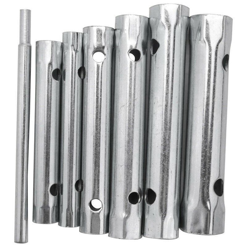 6Mm - 17Mm Tubular Socket Wrench Set Plug Tube Hollow Socket Wrench Filter WreM7