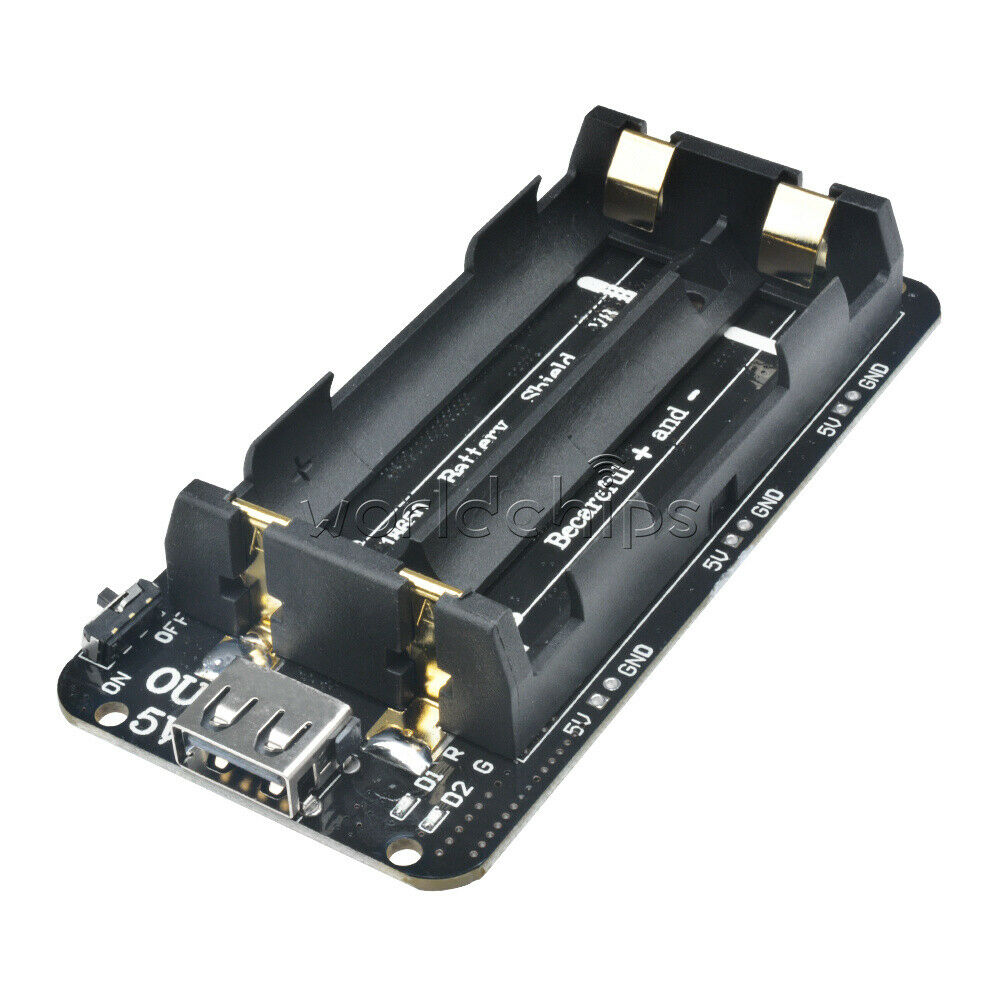 Micro USB 3V 5V 18650 Battery Shield V8 Mobile Power Bank for Wifi ESP8266 ESP32