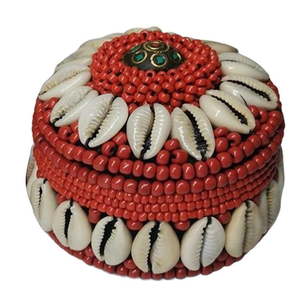 Tibetan Nepal Handmade White Shells Bead