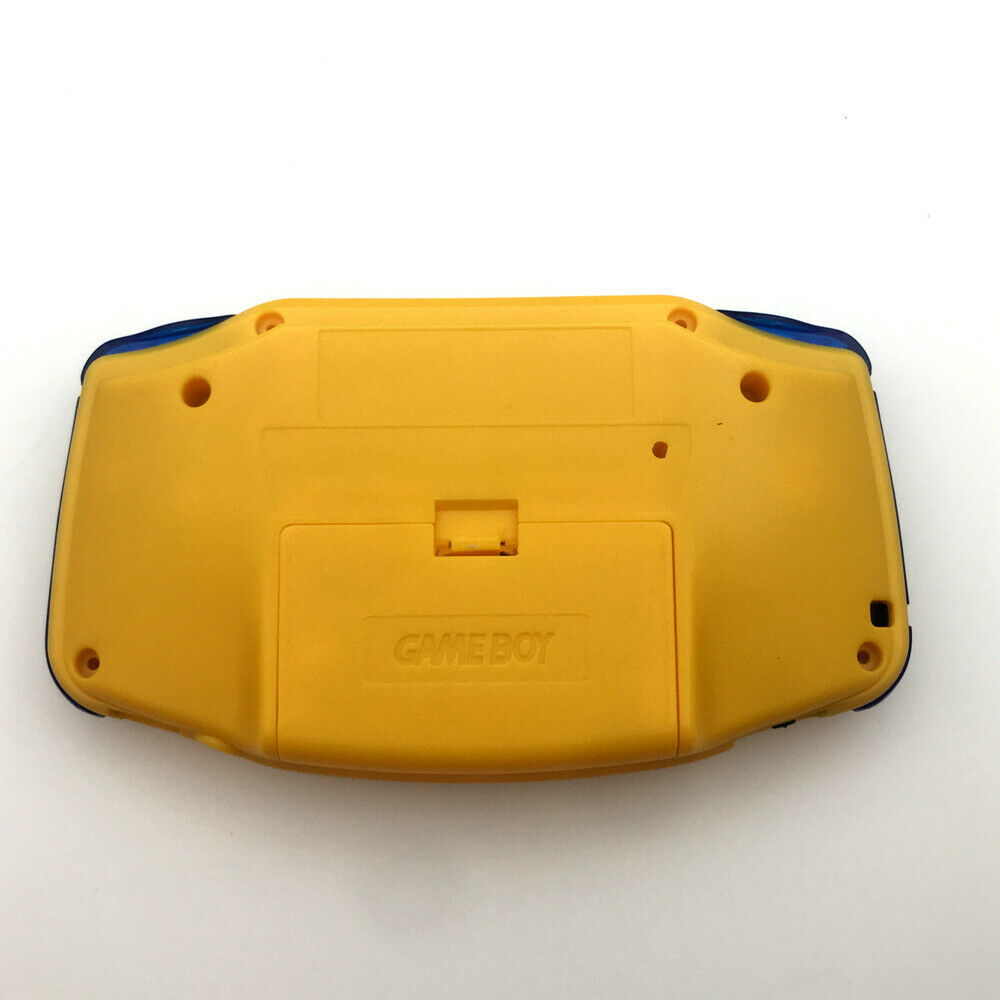 Big Pika-chu Yellow Housing Shell Case cover for Game Boy Advance GBA Console