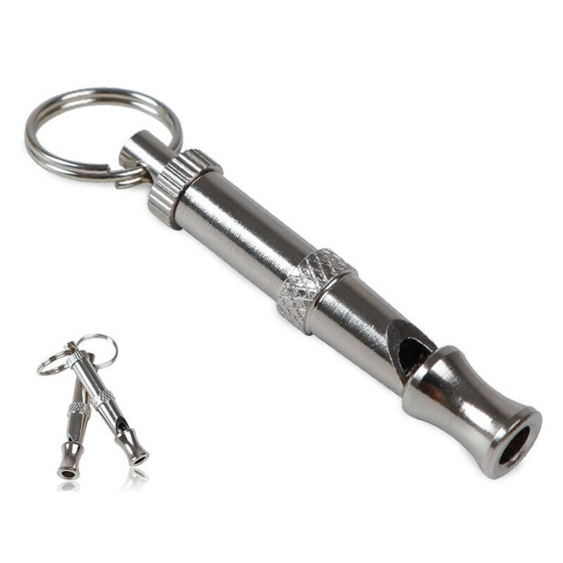 Pet Dog Training Adjustable Whistle Sound Pet Products Stainless Steel Whis KX
