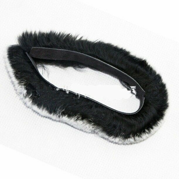 2pk Rex Rabbit Fur Balls Bow String Silencers, Recurve or Longbow