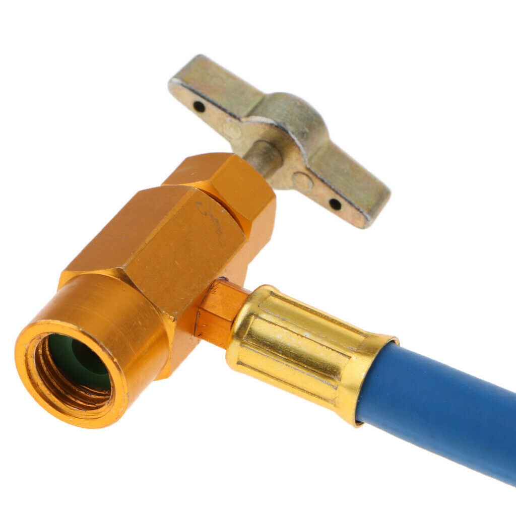 Auto Plastic R134A to R12/R22 A/C Refrigerants Recharge Hose Pipe Gauge New