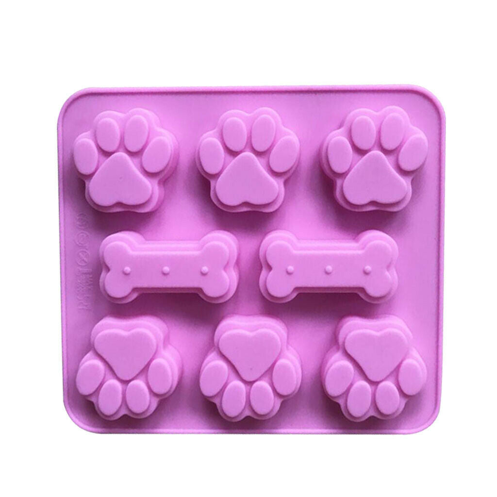 Silicone Mold Cake Decor Fondant Chocolate Mould Bakeware -Cat Claw Bone